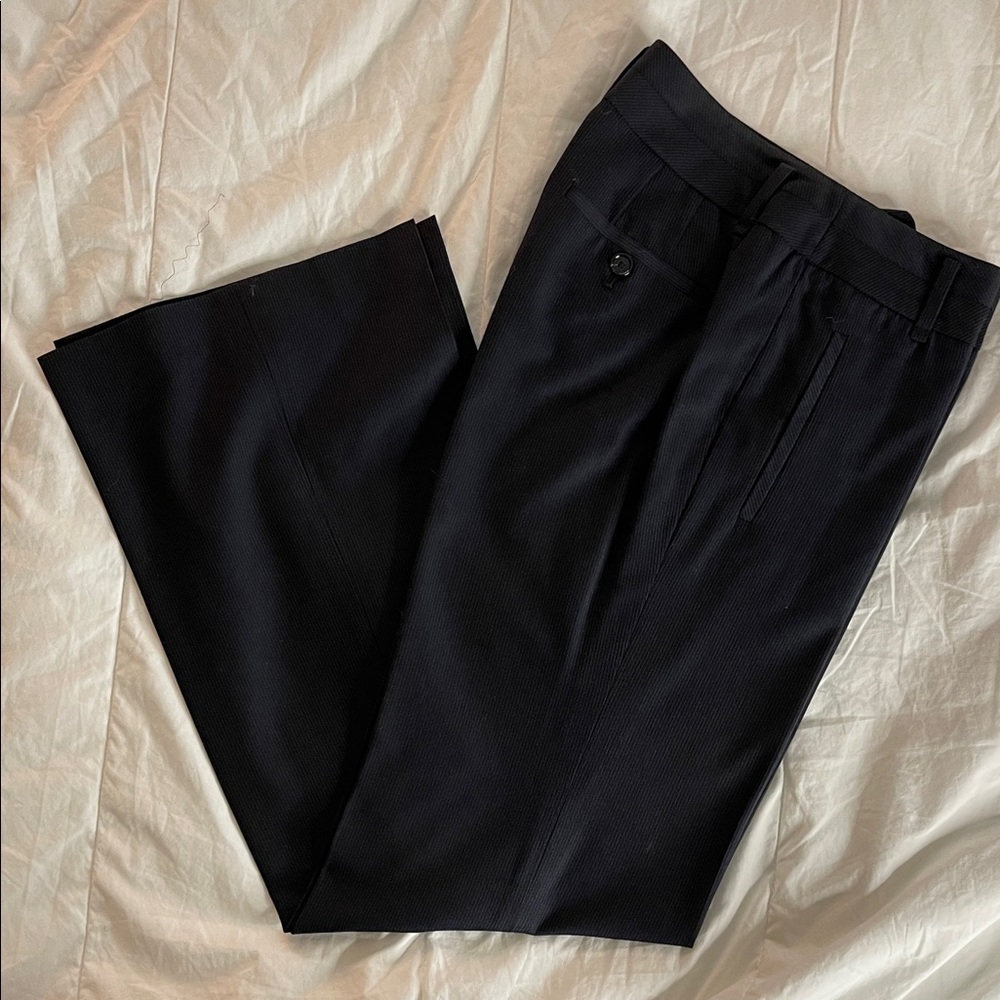 LOFT women’s  blue/navy pinstripe Dress Pants